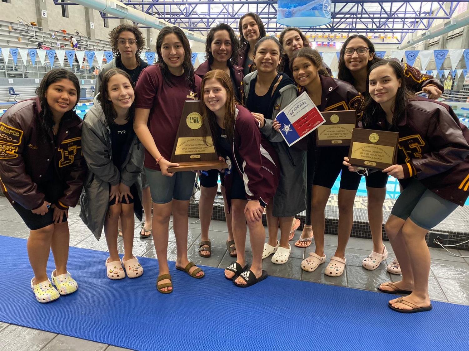 Los Fresnos Swim Team Competes at State The Talon