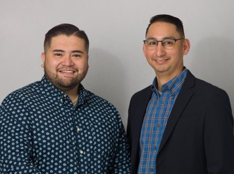 Mr. Muniz (left) and Mr. Lugo